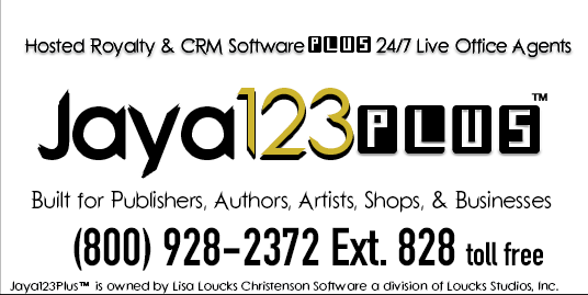 JAYA123PLUS Book Publisher, Indie Artist, Business Royalty Software with Virtual Assistants