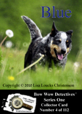 Electronic  Photo Traders™ | Blue | Bow Wow Detectives®